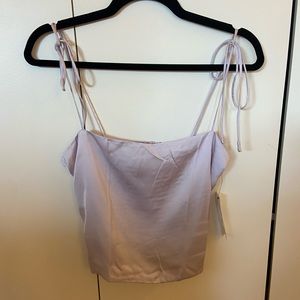 NWT Urban Outfitters Purple Satin Tank Top